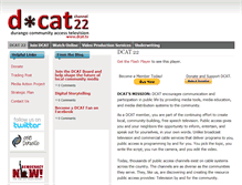 Tablet Screenshot of dcat.tv